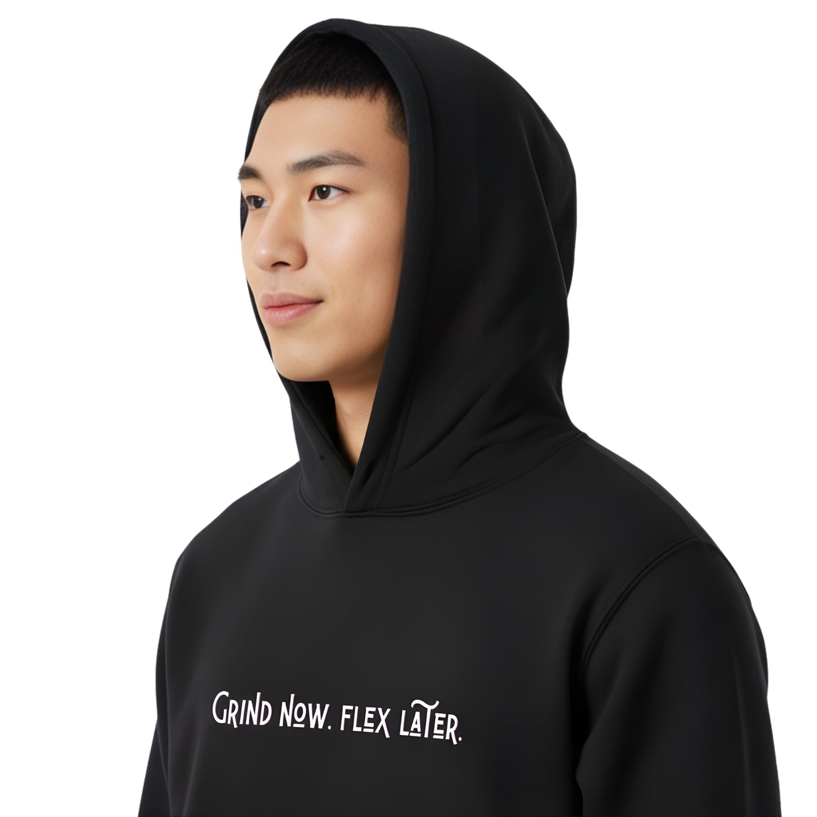 GRIND NOW FLEX LATER  —  Oversized Unisex Hoodie