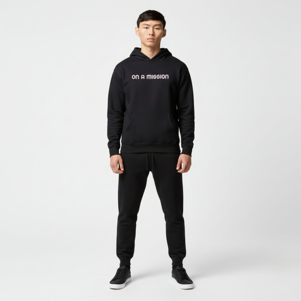 On a Mission  —  Oversized Unisex Hoodie