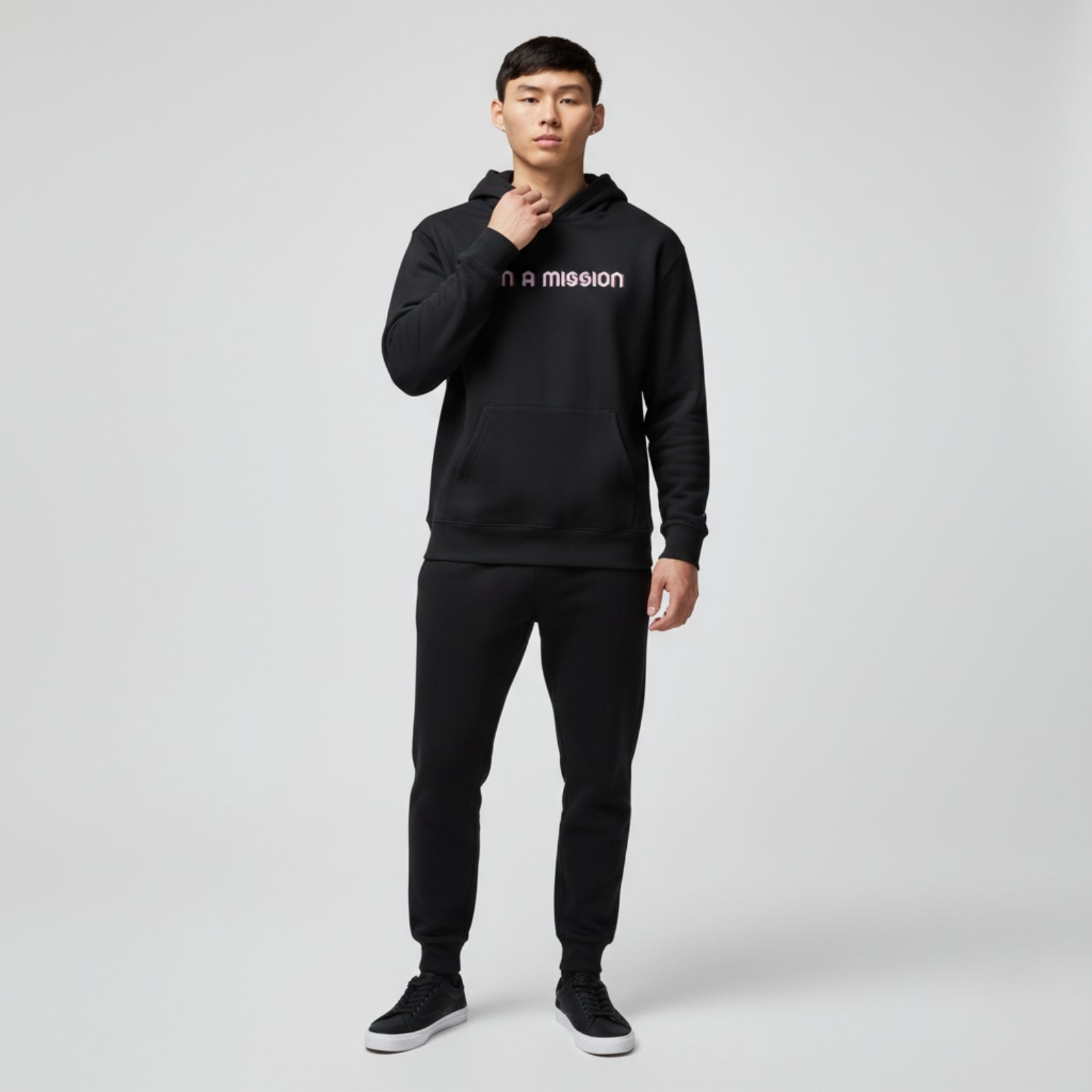 On a Mission  —  Oversized Unisex Hoodie