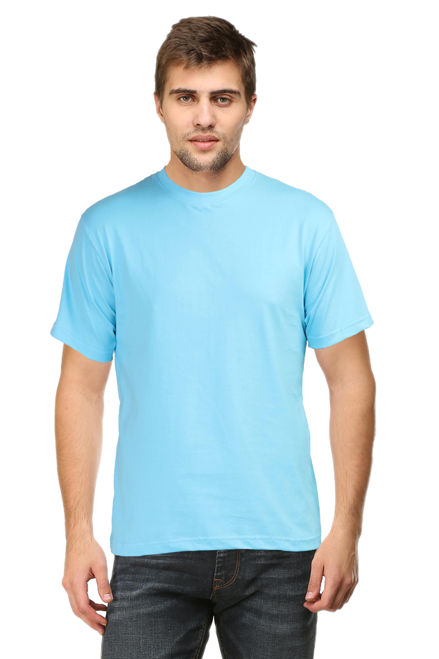 Everyday Essentials Cotton T-Shirt | Sky Blue