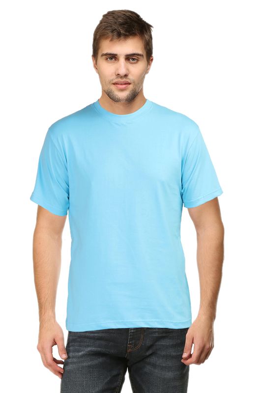 Everyday Essentials Cotton T-Shirt | Sky Blue