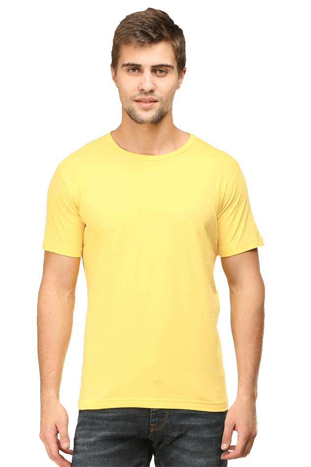 Everyday Essentials Cotton T-Shirt | Yellow